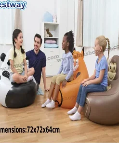 Pouf gonflable Fox 72 x 72 x 64 cm | Bestway