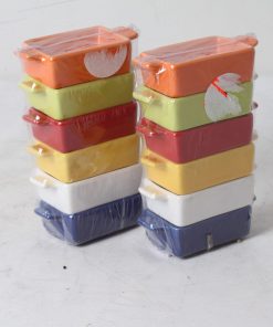 Lot de douze verrines de présentation