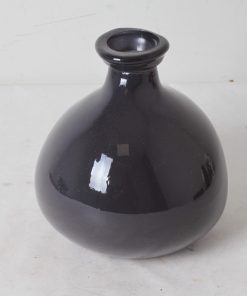 Vase dame-jeanne en verre