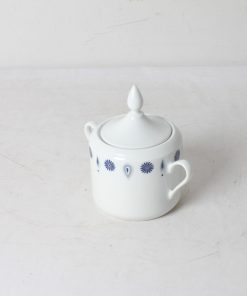 Sucrier en porcelaine du Berry