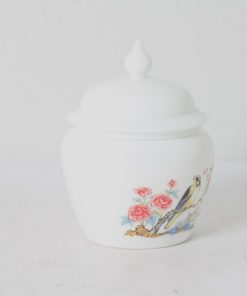 Bonbonière / pot en verre – Avon