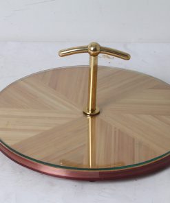 Plateau à fromages – Bois & verre