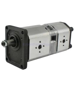 Pompe hydraulique double 12+10cc arbre conique 1/8